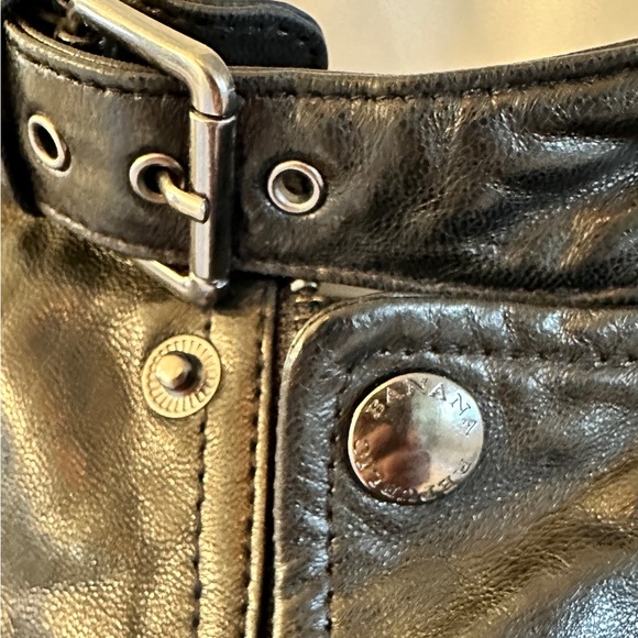 Banana Republic Leather Jacket Small - Picture 3 of 3